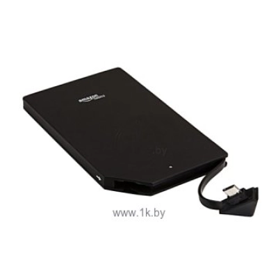 Amazon Portable Power Bank with Micro USB Cable 2000 mAh