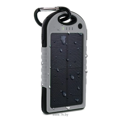 Aduro Solar Powered Backup Battery 6000 mAh