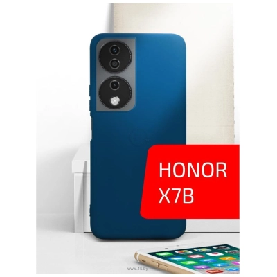 Akami Matt TPU dlya Honor X7b (siniy)