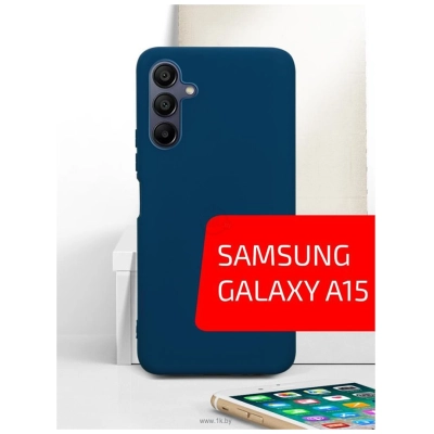 Akami Matt TPU dlya Samsung Galaxy A15 (siniy)