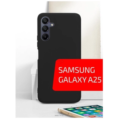 Akami Matt TPU dlya Samsung Galaxy A25 (chernyiy)