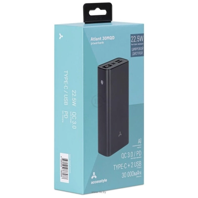 AccesStyle Atlant 30MQD 30000mAh