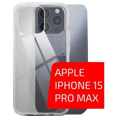 Akami Clear dlya Apple iPhone 15 Pro Max (prozrachnyiy)