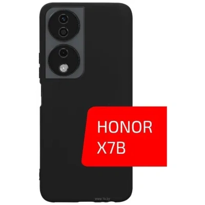 Akami Matt TPU dlya Honor X7b (chernyiy)