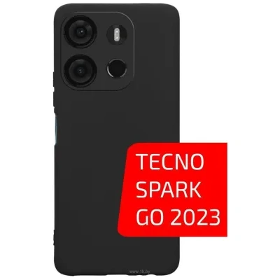 Akami Matt TPU dlya TECNO Spark Go 2023 (chernyiy)