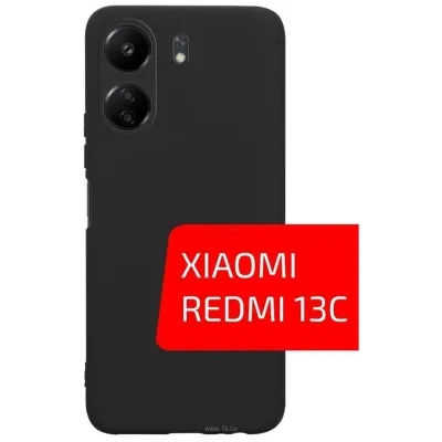 Akami Matt TPU dlya Xiaomi Redmi 13C (chernyiy)