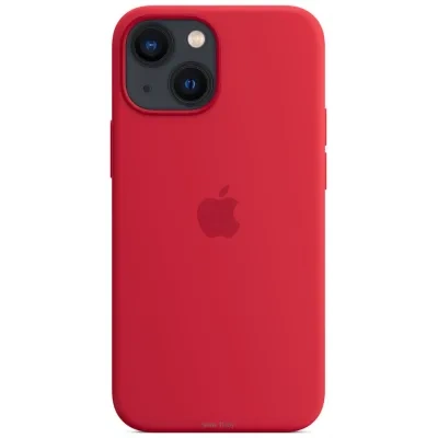 Apple MagSafe Silicone Case dlya iPhone 13 mini (PRODUCT)RED