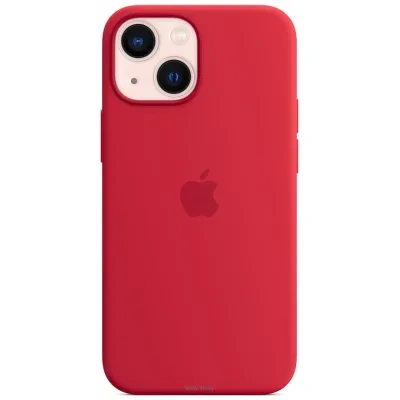 Apple MagSafe Silicone Case dlya iPhone 13 mini (PRODUCT)RED