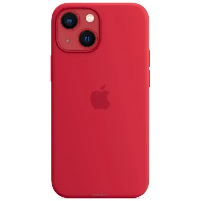 Apple MagSafe Silicone Case dlya iPhone 13 mini (PRODUCT)RED