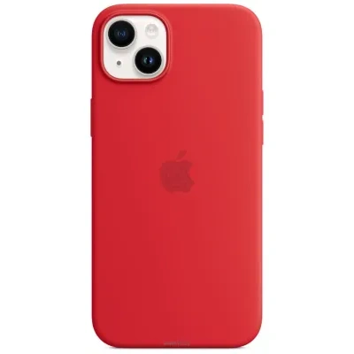 Apple MagSafe Silicone Case dlya iPhone 14 Plus (PRODUCT)RED