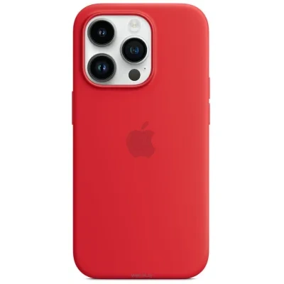 Apple MagSafe Silicone Case dlya iPhone 14 Pro (PRODUCT)RED