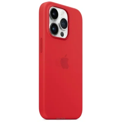 Apple MagSafe Silicone Case dlya iPhone 14 Pro (PRODUCT)RED