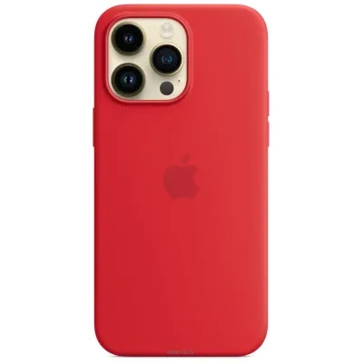 Apple MagSafe Silicone Case dlya iPhone 14 Pro Max (PRODUCT)RED