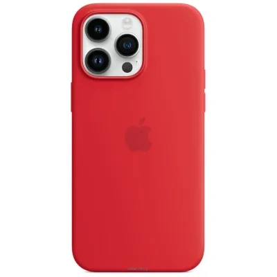 Apple MagSafe Silicone Case dlya iPhone 14 Pro Max (PRODUCT)RED