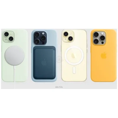 Apple MagSafe Silicone Case dlya iPhone 15 Pro Max (apelsinovyiy sorbet)