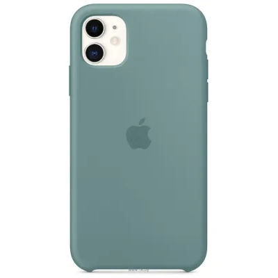 Apple Silicone Case dlya iPhone 11 (dikiy kaktus)