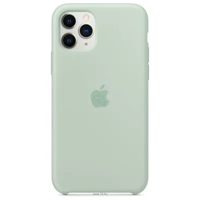 Apple Silicone Case dlya iPhone 11 Pro (goluboy berill)