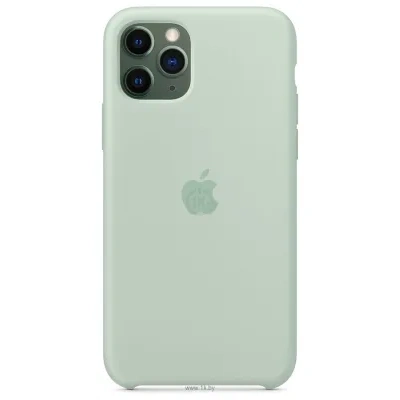 Apple Silicone Case dlya iPhone 11 Pro (goluboy berill)