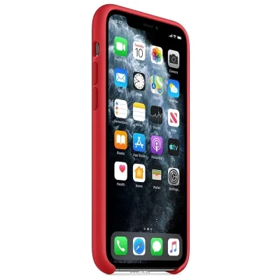 Apple Silicone Case dlya iPhone 11 Pro (krasnyiy)