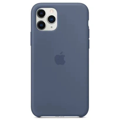 Apple Silicone Case dlya iPhone 11 Pro (morskoy led)