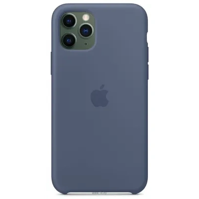 Apple Silicone Case dlya iPhone 11 Pro (morskoy led)