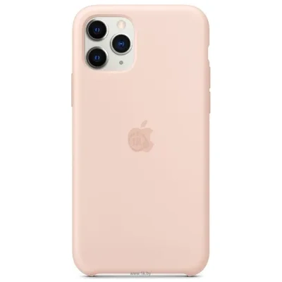 Apple Silicone Case dlya iPhone 11 Pro (rozovyiy pesok)