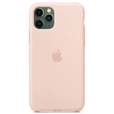 Apple Silicone Case dlya iPhone 11 Pro (rozovyiy pesok)