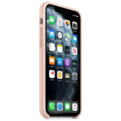 Apple Silicone Case dlya iPhone 11 Pro (rozovyiy pesok)