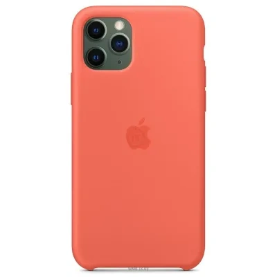 Apple Silicone Case dlya iPhone 11 Pro (spelyiy klementin)