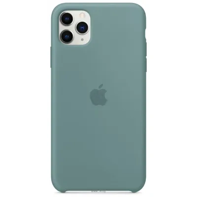 Apple Silicone Case dlya iPhone 11 Pro Max (dikiy kaktus)