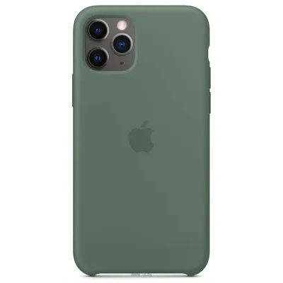 Apple Silicone Case dlya iPhone 11 Pro Max (sosnovyiy les)