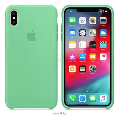 Apple Silicone Case dlya iPhone XS Max (nejnaya myata)