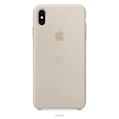 Apple Silicone Case dlya iPhone XS Max Stone