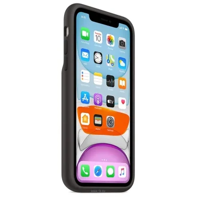 Apple Smart Battery Case dlya iPhone 11 (chernyiy)