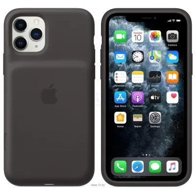 Apple Smart Battery Case dlya iPhone 11 Pro (chernyiy)