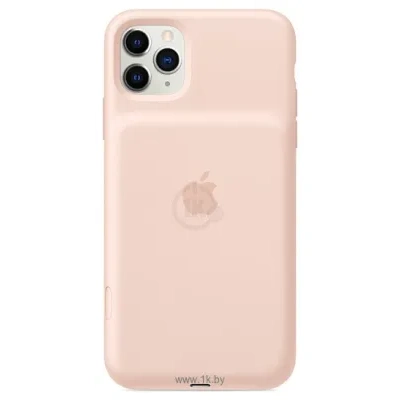 Apple Smart Battery Case dlya iPhone 11 Pro Max (rozovyiy pesok)