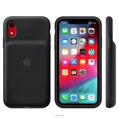 Apple Smart Battery Case dlya iPhone XR (chernyiy)