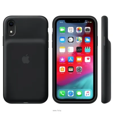 Apple Smart Battery Case dlya iPhone XR (chernyiy)