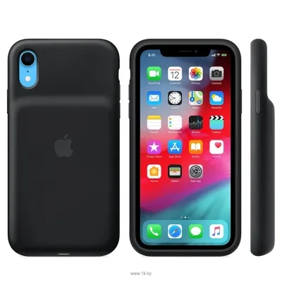 Apple Smart Battery Case dlya iPhone XR (chernyiy)