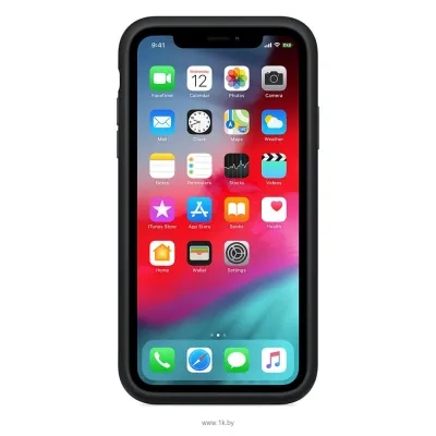 Apple Smart Battery Case dlya iPhone XR (chernyiy)