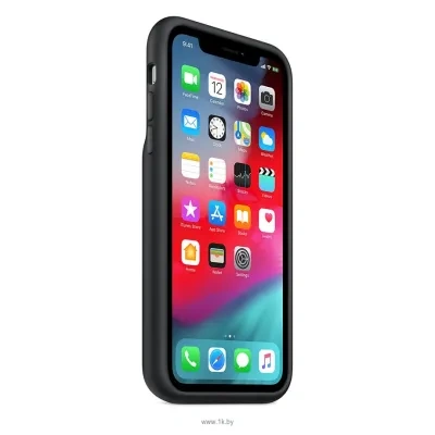 Apple Smart Battery Case dlya iPhone XR (chernyiy)