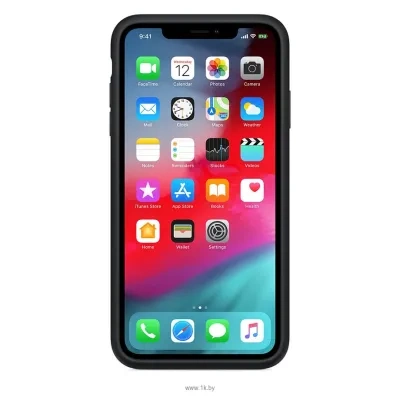 Apple Smart Battery Case dlya iPhone XS Max (chernyiy)