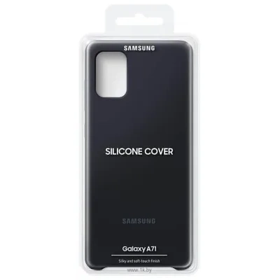 Araree Silicone Cover A71 (chernyiy)