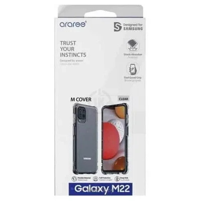 Araree dlya Samsung Galaxy M22 (seryiy)