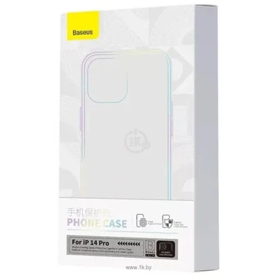 Baseus Corning Series Protective Case dlya iPhone 14 Pro (prozrachnyiy)