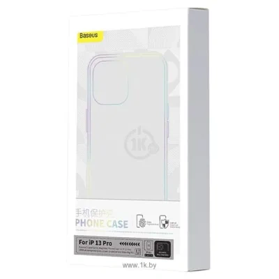 Baseus Crystal Series Magnetic Case dlya iPhone 13 Pro (prozrachnyiy)