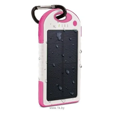 Aduro Solar Powered Backup Battery 6000 mAh